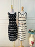 Spring Crochet Tank Tops With Skirts Sets